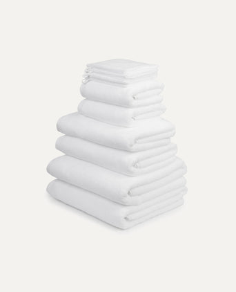Towel set Spa Complete (10 pcs) | White