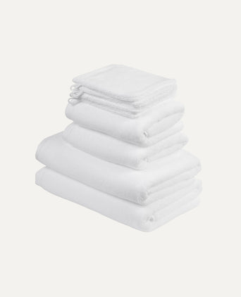 Towel set Deluxe (8 pcs) | White