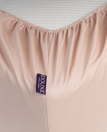 Kids Fitted Sheet Egyptian Cotton Percale 400TC Blush Pink - Petit Hôtel
