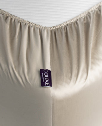 Fitted Sheet Egyptian Cotton Sateen 400TC | Champagne | Outlet