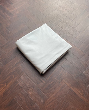 Duvet cover Egyptian cotton Percale 400TC | Silver Grey | Outlet