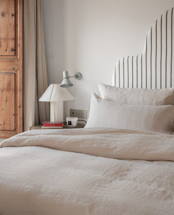 Duvet cover Washed Linen | Oat | Outlet