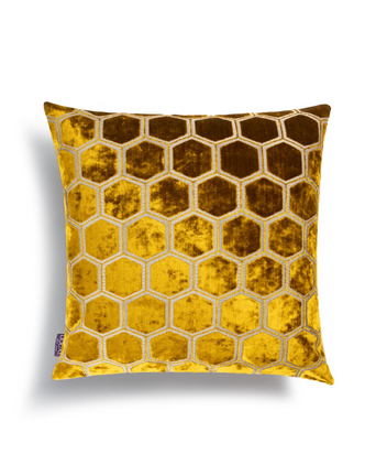 Manipur Decorative Pillow | Ochre