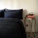Duvet Cover Set Egyptian Cotton Sateen 400 TC | Harbour Blue