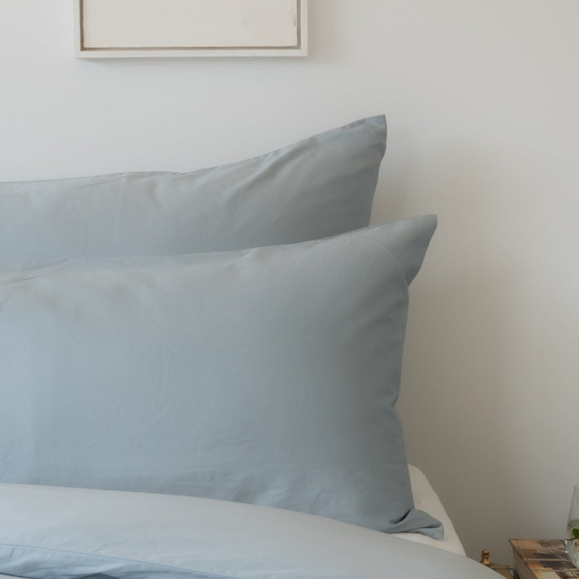Egyptian cotton pillowcase | Satin cotton Blue