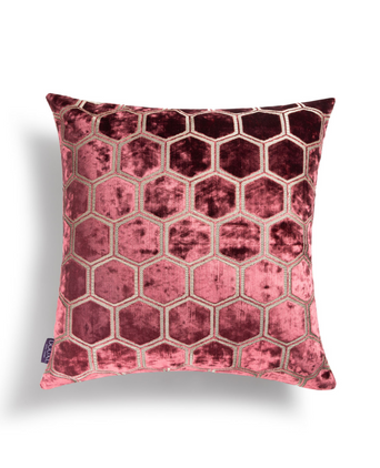 Manipur Decorative Pillow | Garnet
