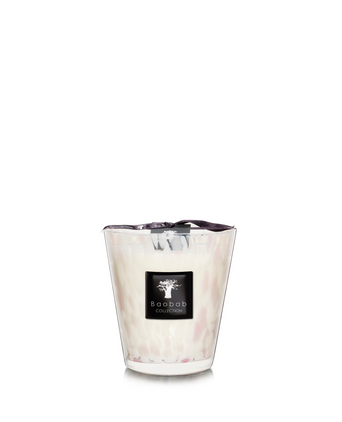 Scented Candle White Pearls Baobab