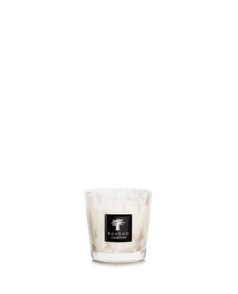 Scented Candle White Pearls Baobab