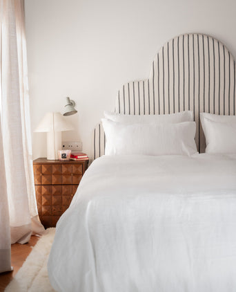 Duvet cover Washed Linen | White | Outlet